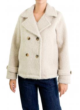 Cappotto in lana cotta doppio petto 